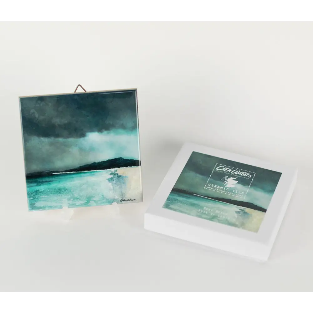 Reef Beach Isle of Lewis Ceramic Tile - Scottish Home