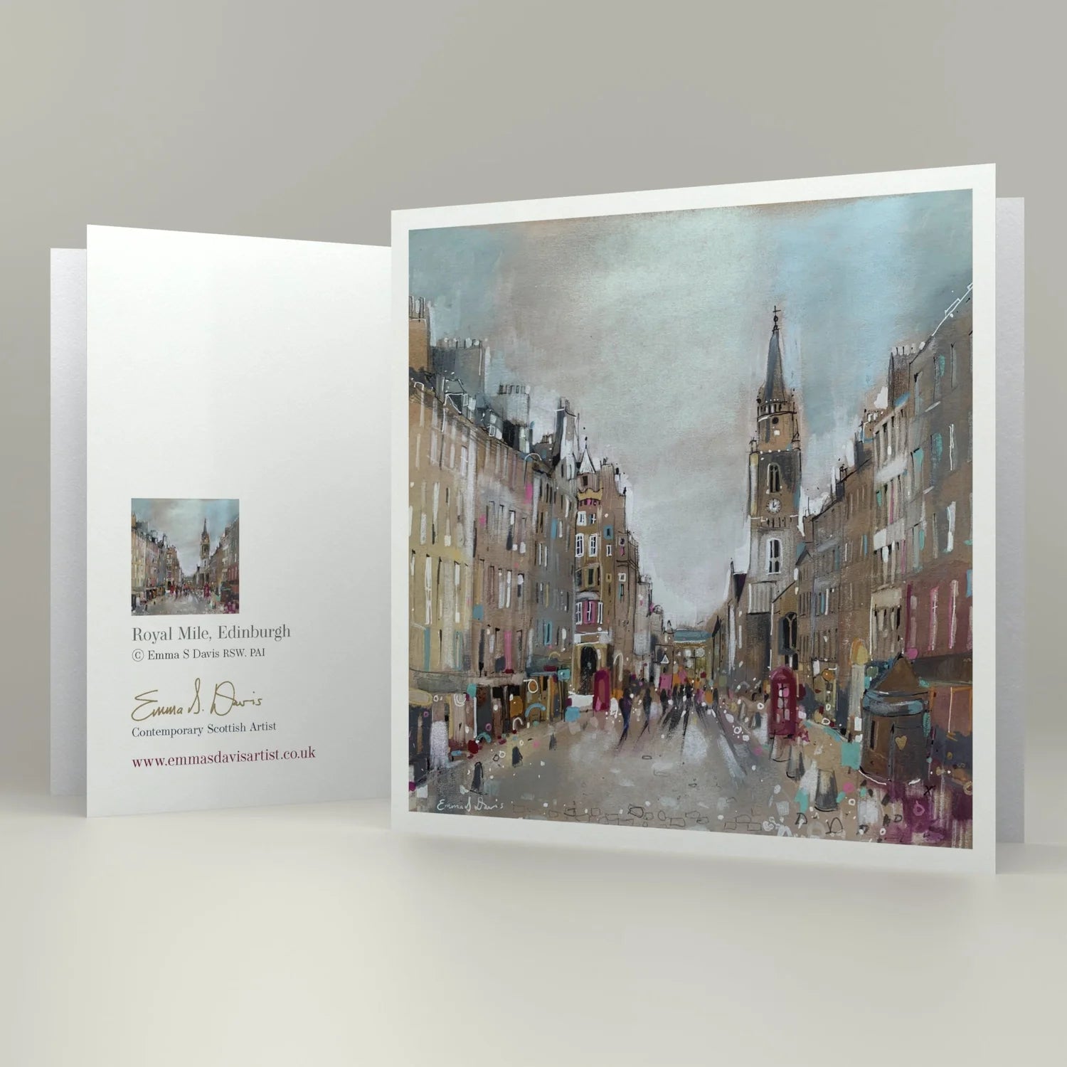 Greeting Card 'Royal Mile, Edinburgh'