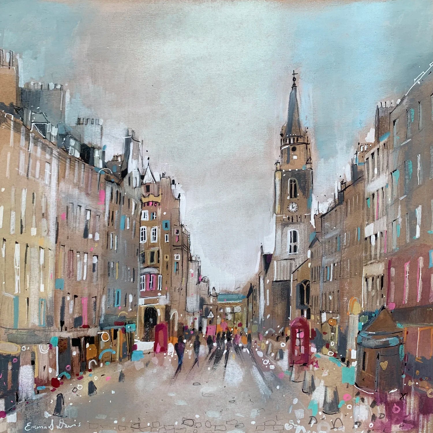 Greeting Card 'Royal Mile, Edinburgh'