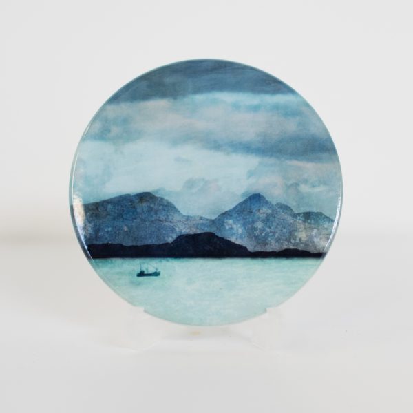 Rum from Ardnamurchan Lighthouse Coaster | Cath Waters | Scottish Creations