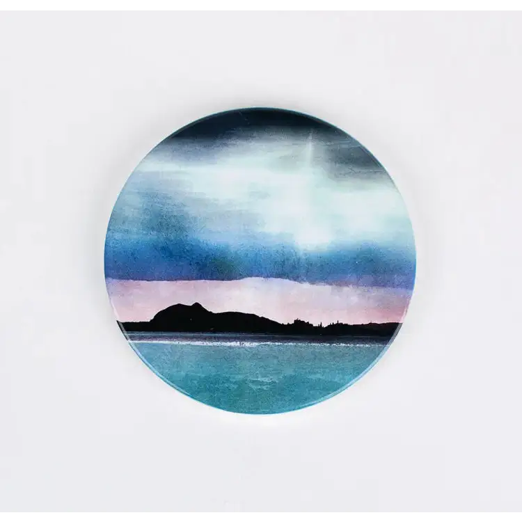 Scottish Art Porcelain Ornament - Edinburgh Skyline