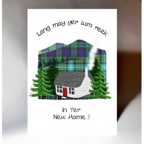 Scottish New Home Card - Greeting & Note Cards