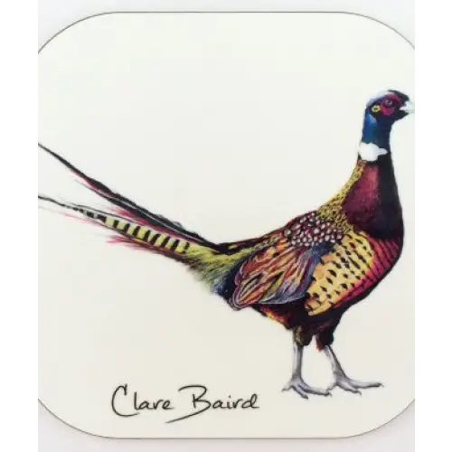 Scottish Pheasant Coaster - Home