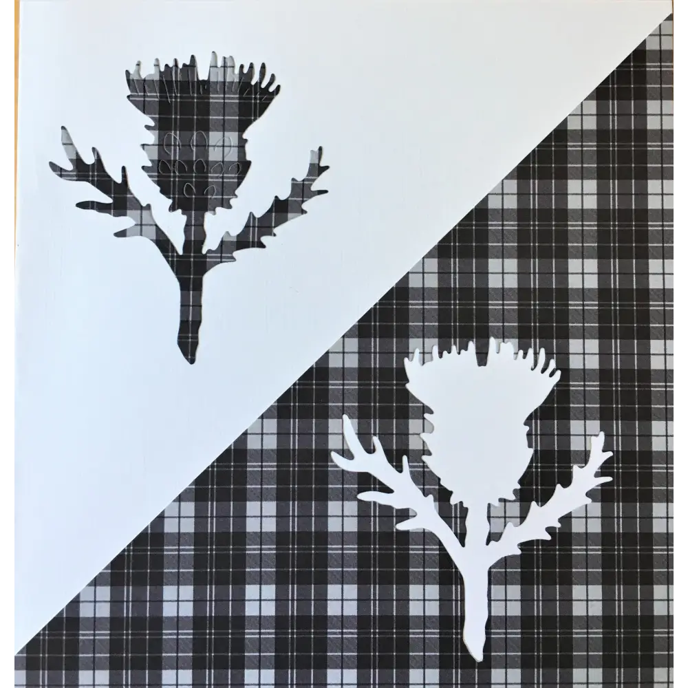 Halkett Tartan Crest Black Garden Flag - Gold Thistle Style