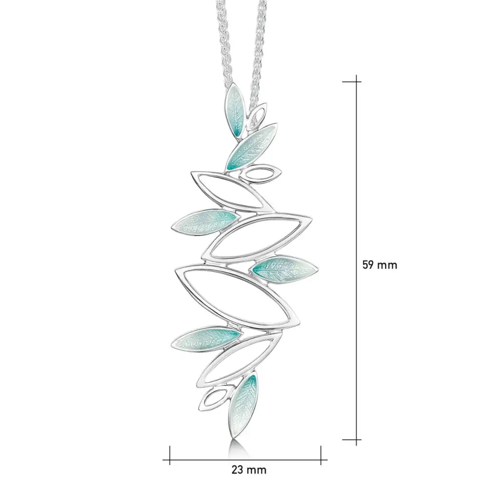 Seasons Winter Dress Pendant - Scottish Necklace