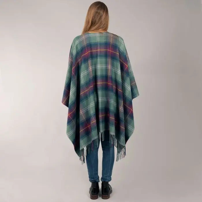 Serape in Auld Scotland Tartan