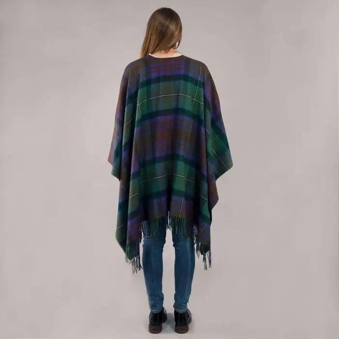 Serape in Isle of Skye Tartan
