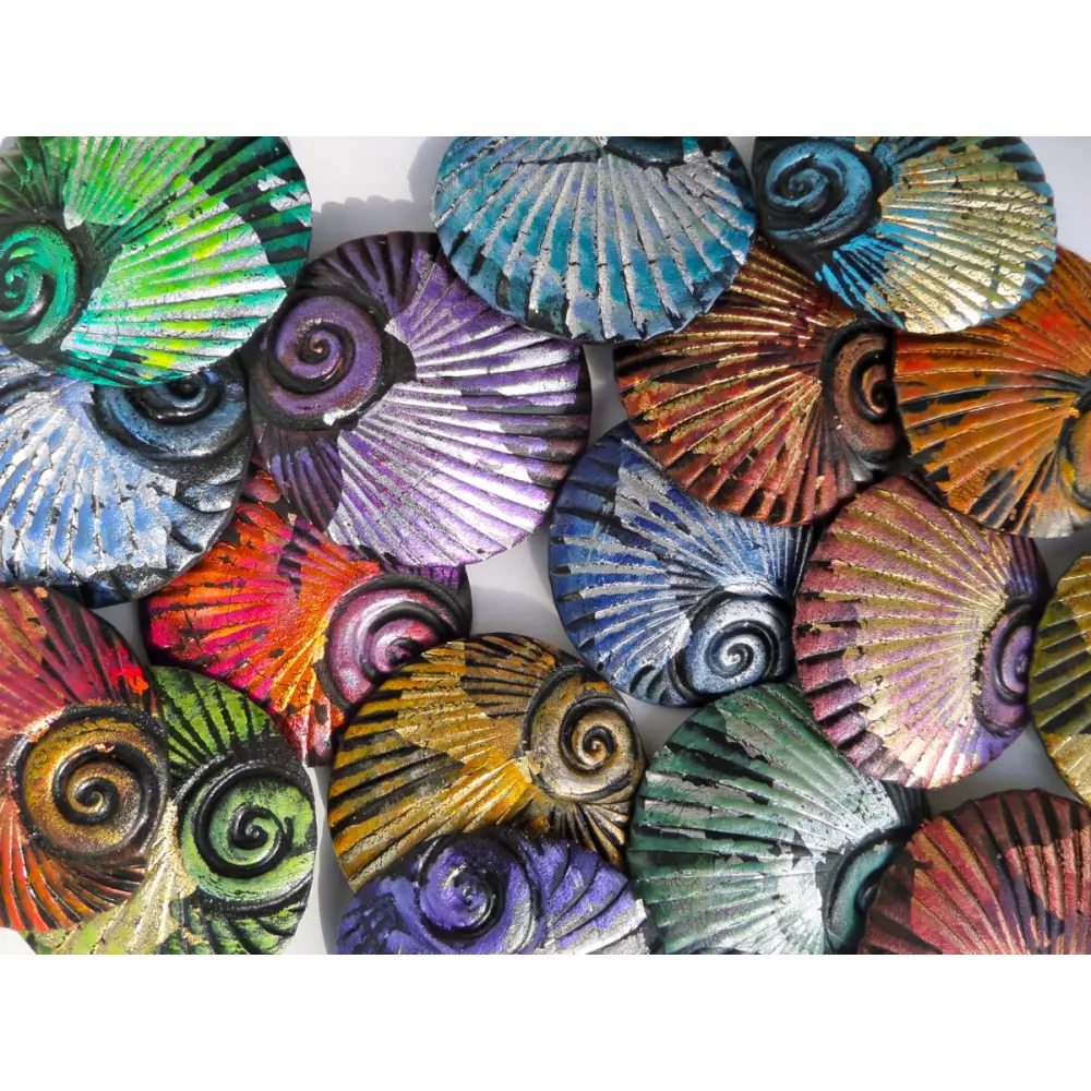 Shell Wrap Pins - Scottish Jewelry