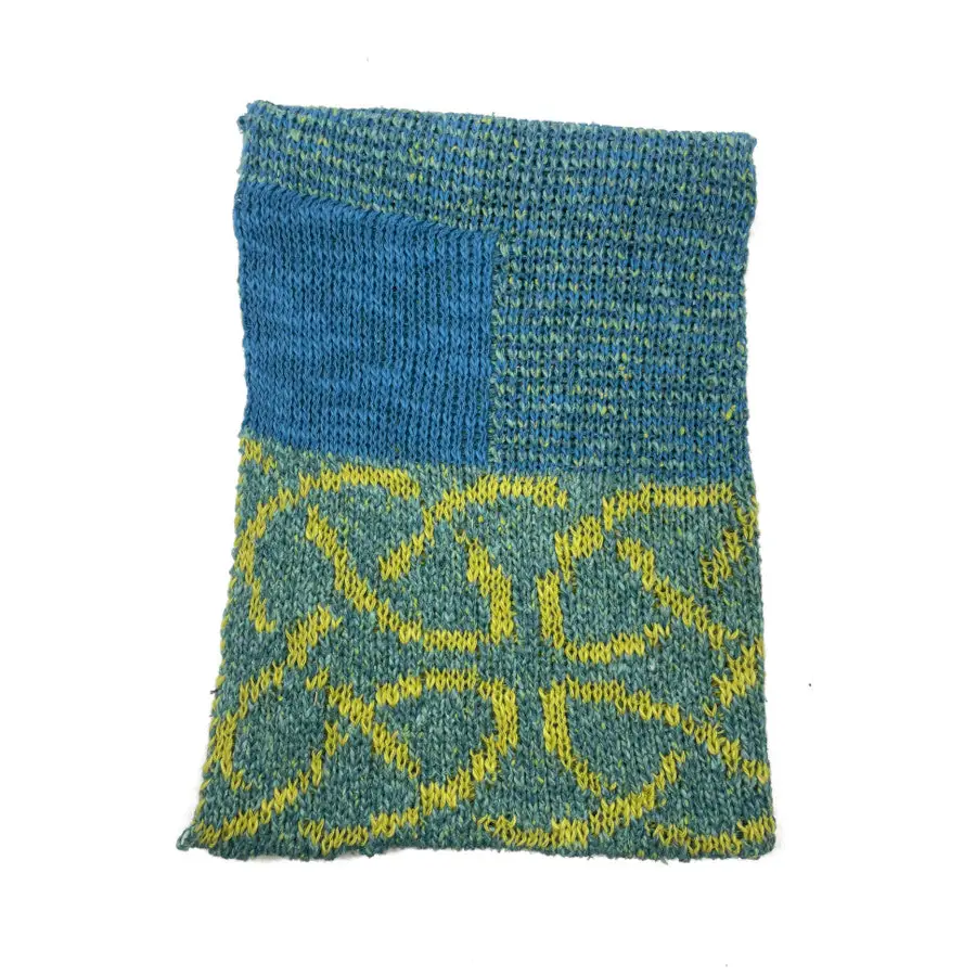 Silk & Linen Wallace Shawl - Atlantic - Cosy Essentials