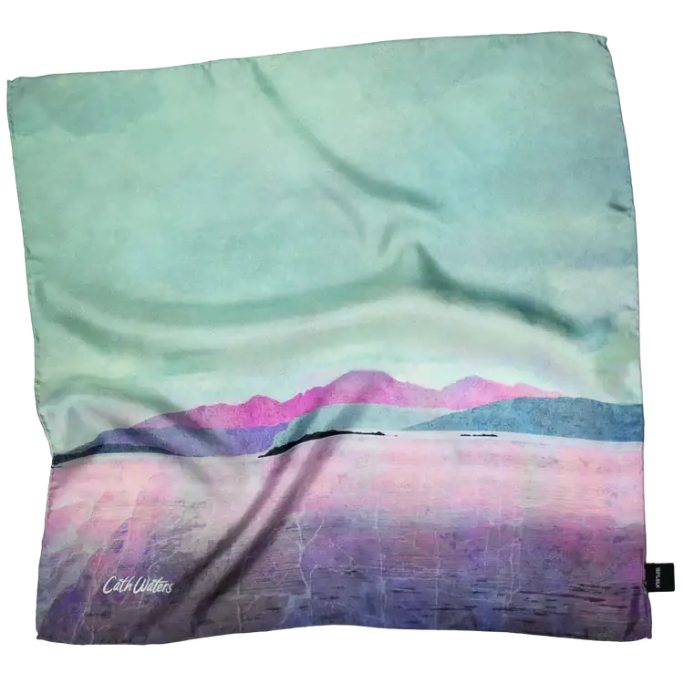 Silk Scarf - The Isle of Arran - Scarves