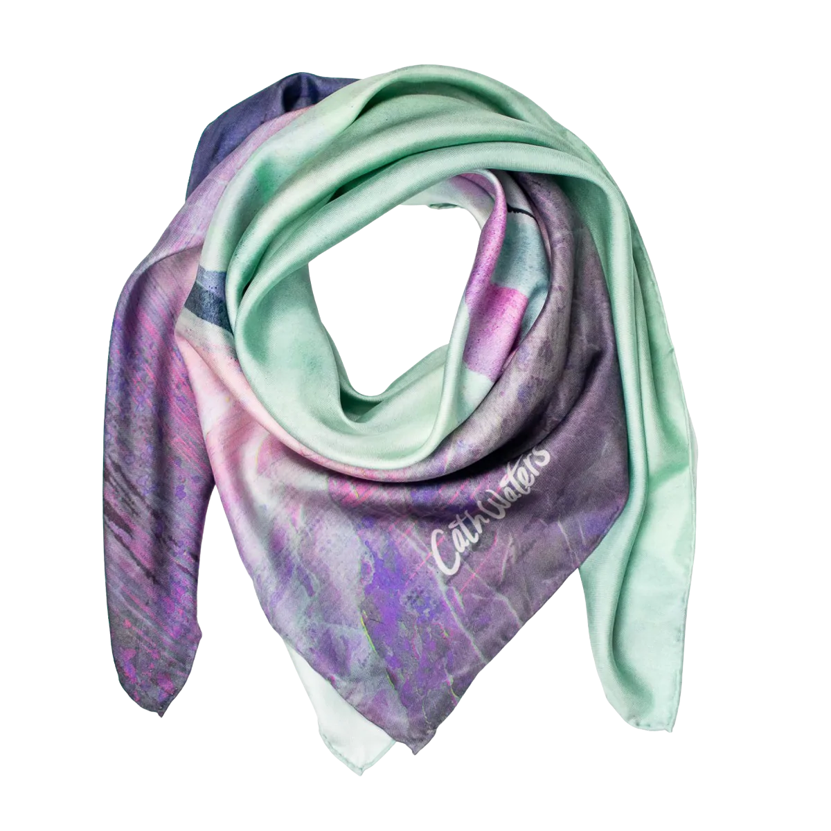 Silk Scarf - The Isle of Arran | Cath Waters | Scottish Creations