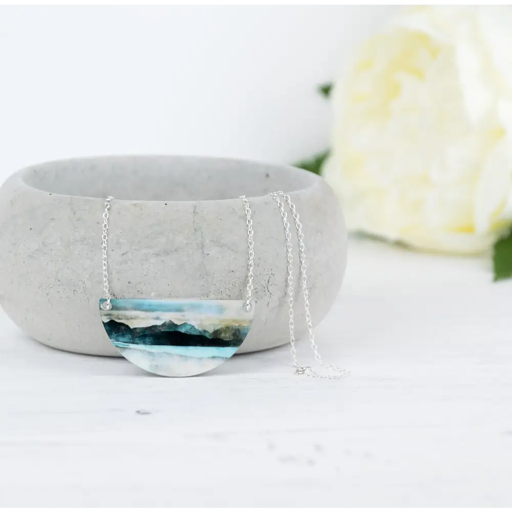 Skye from Bealach Na Ba Applecross Silver Necklace - Scottish Jewelry