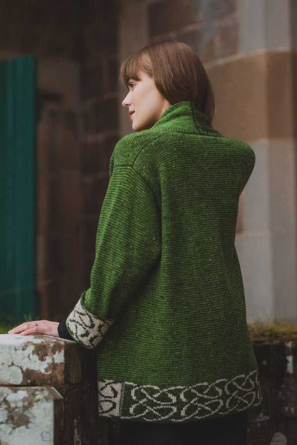Skye Jacket in Clover Merino Wool | Bill Baber | Scottish Creations