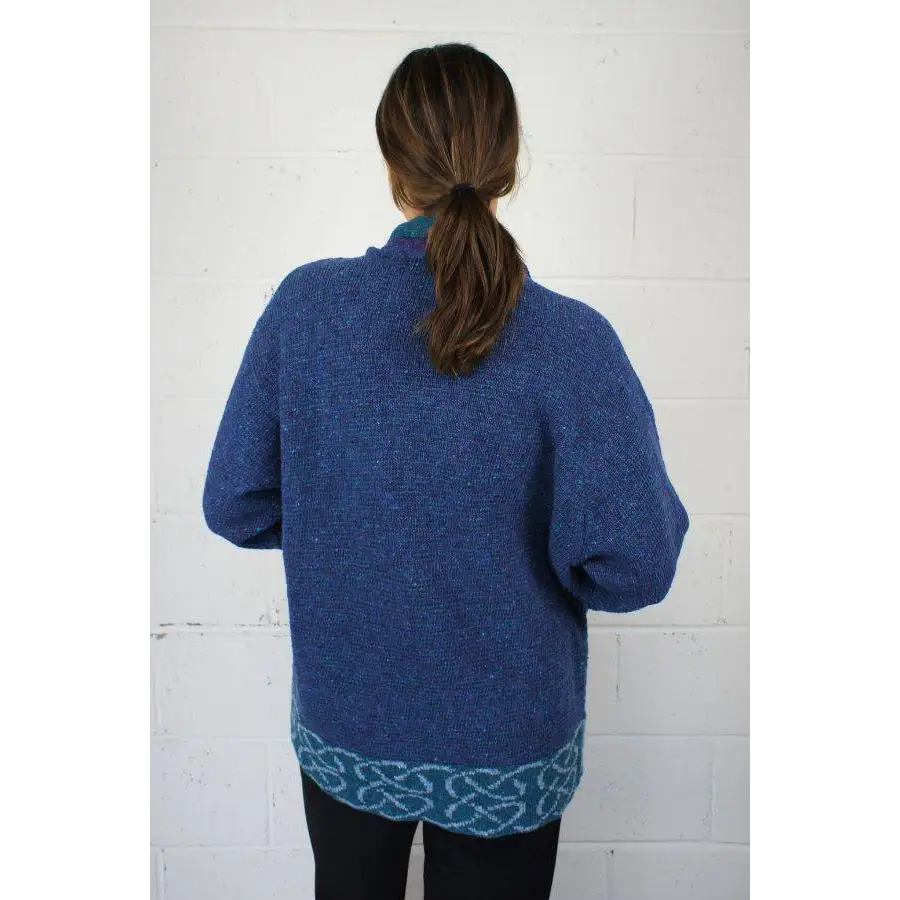 Skye Jacket in Thistle Merino Wool - Cosy Essentials