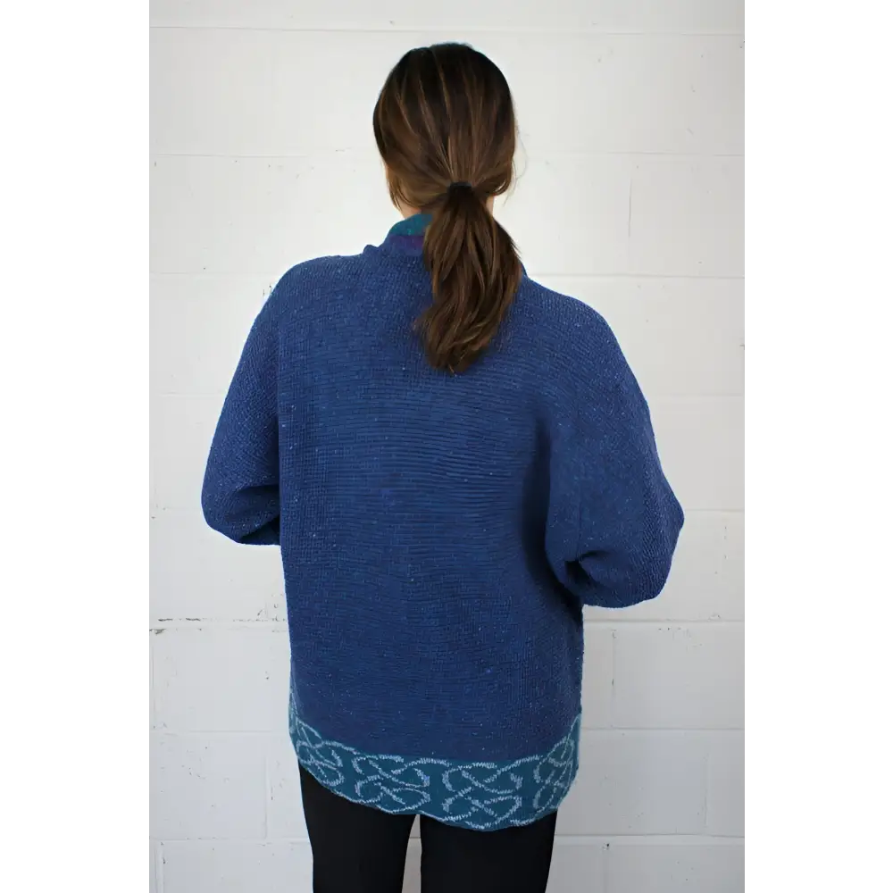 Skye Jacket in Thistle Merino Wool - Cosy Essentials