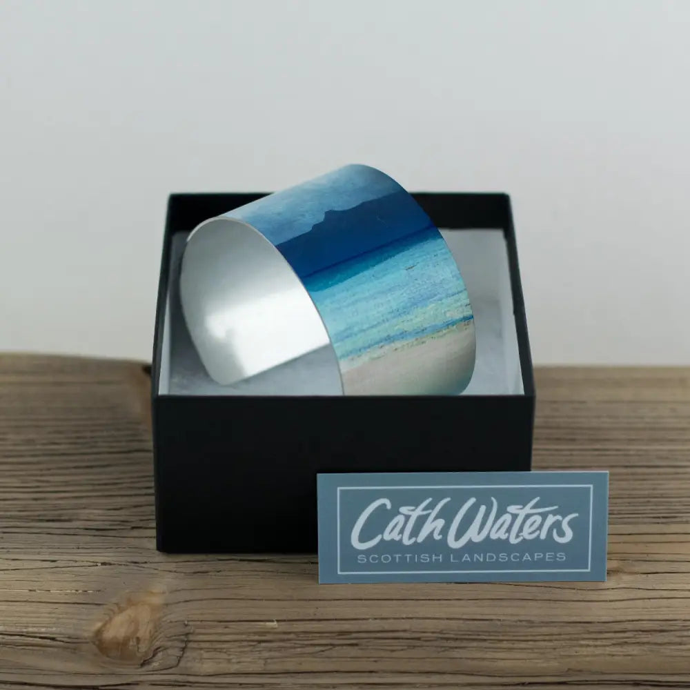 Skye and Raasay from Applecross Cuff Bangle - Scottish Jewelry