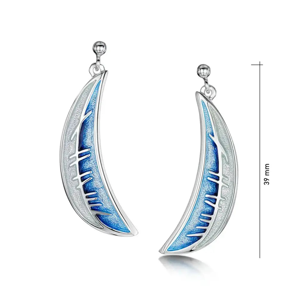 Skyran ’Moon’ Drop Earrings - Scottish Jewelry