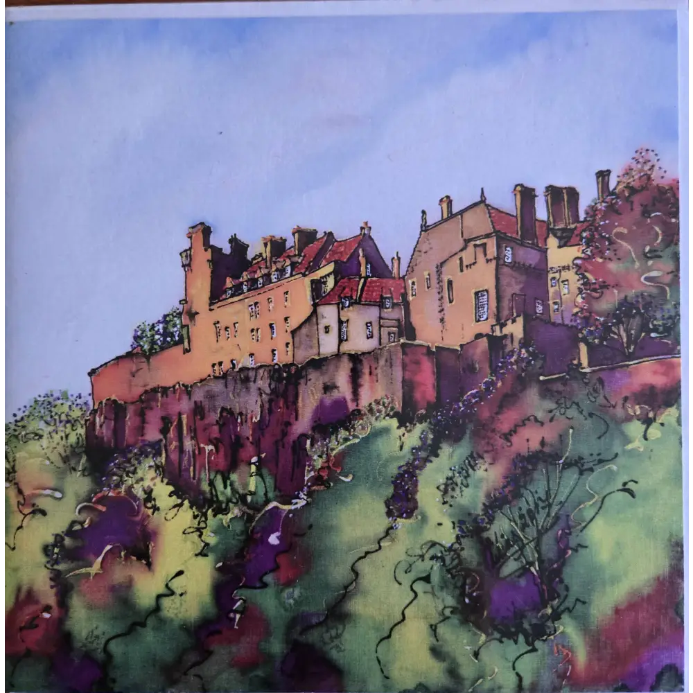Stirling Castle Card - Scottish Art