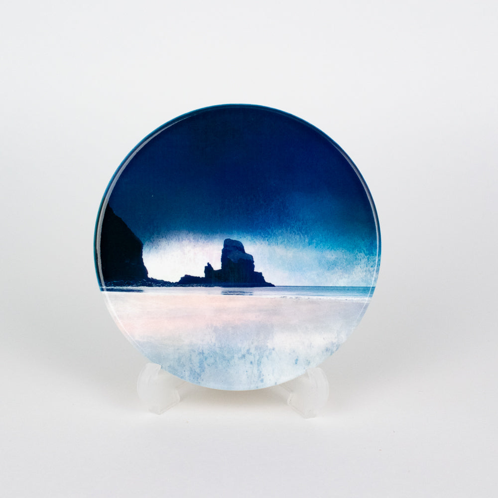 Talisker Sundown Skye Ceramic Coaster | Cath Waters | Scottish Creations