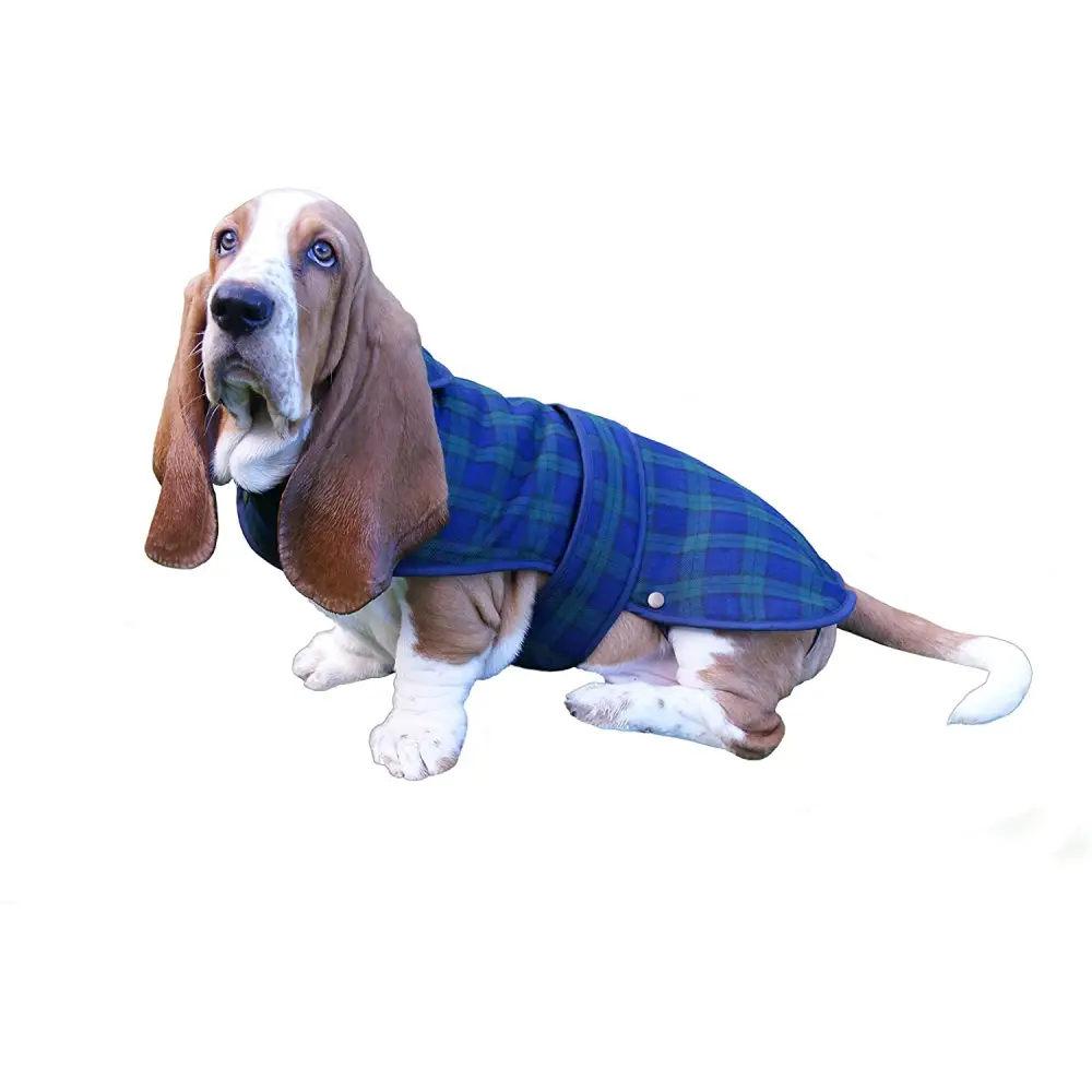 Tartan Dog Coat - Small / Black Watch - Scottish Gift