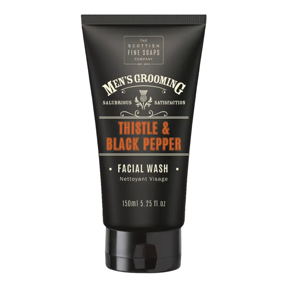 Thistle & Black Pepper Facial Wash - Scottish Home