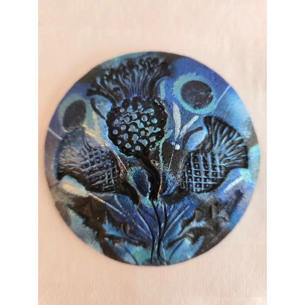 Thistle Wrap Pins - Cobalt - Cosy Essentials