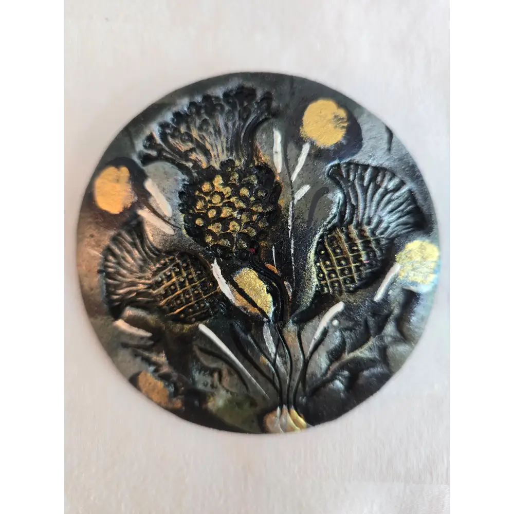 Thistle Wrap Pins - Silver with Gold - Cosy Essentials