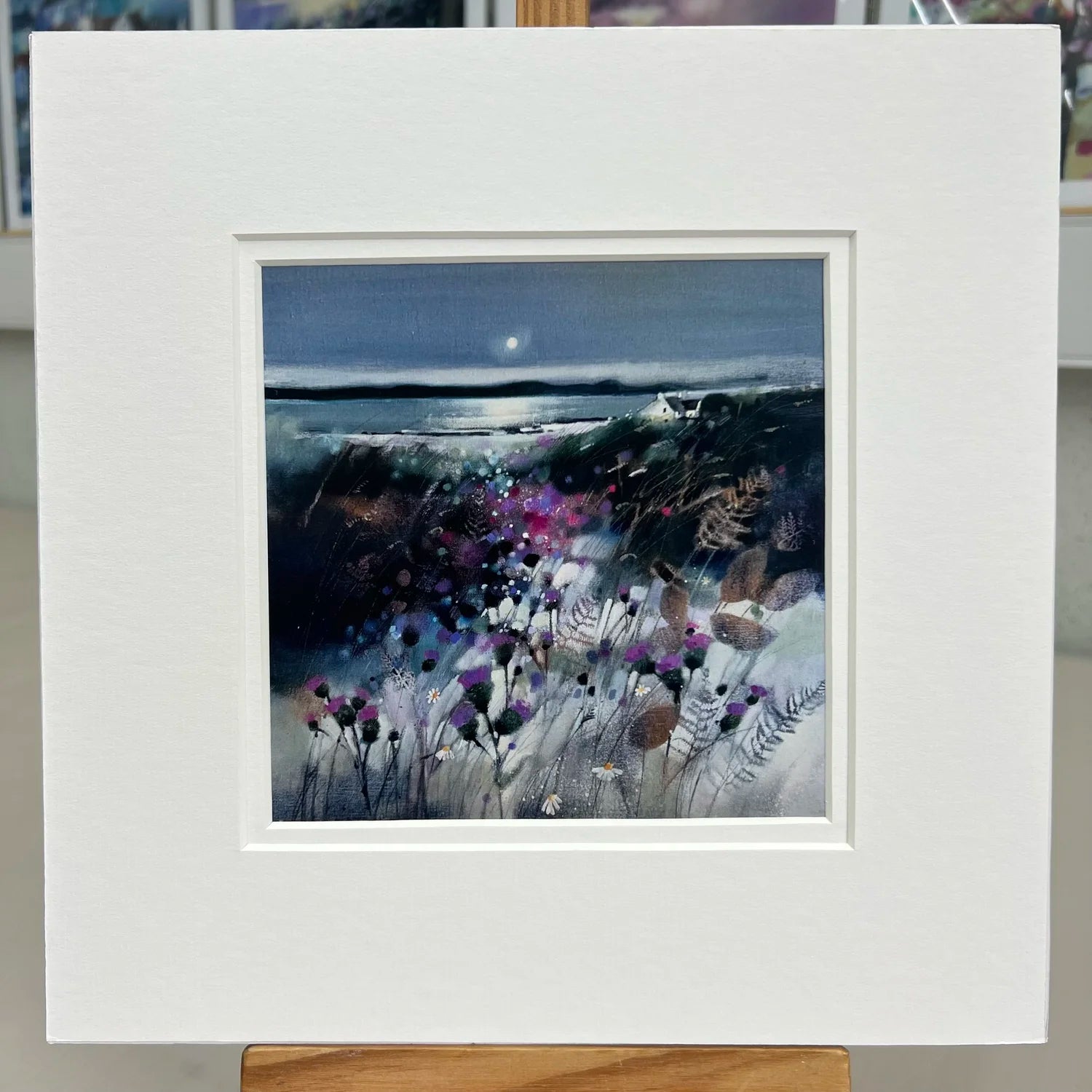 Greeting Card 'Thistles, Kintyre'