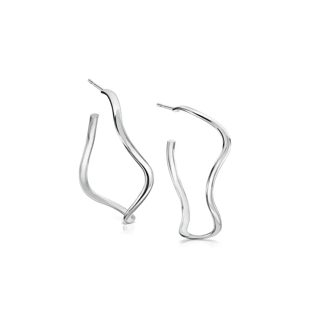 Tidal Hoop Earrings - Scottish Jewelry