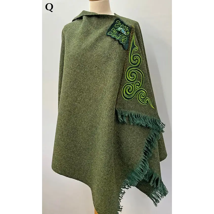 The Tweed Buttoned Wrap - Cosy Essentials