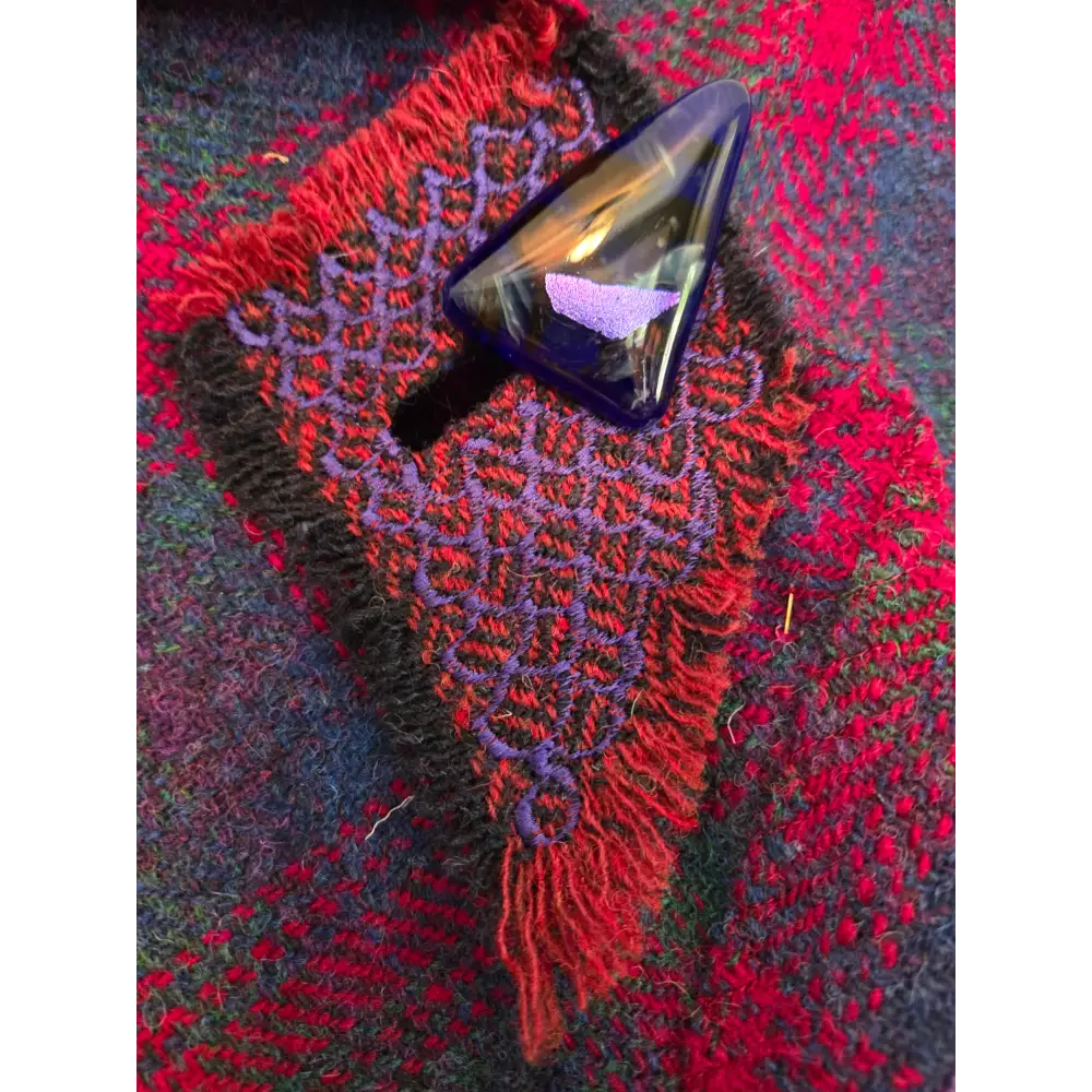 The Tweed Buttoned Wrap - Cosy Essentials