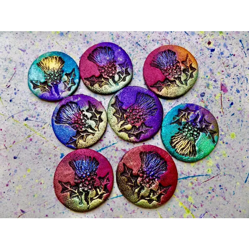 Wee Thistle Pin Brooch - Cosy Essentials