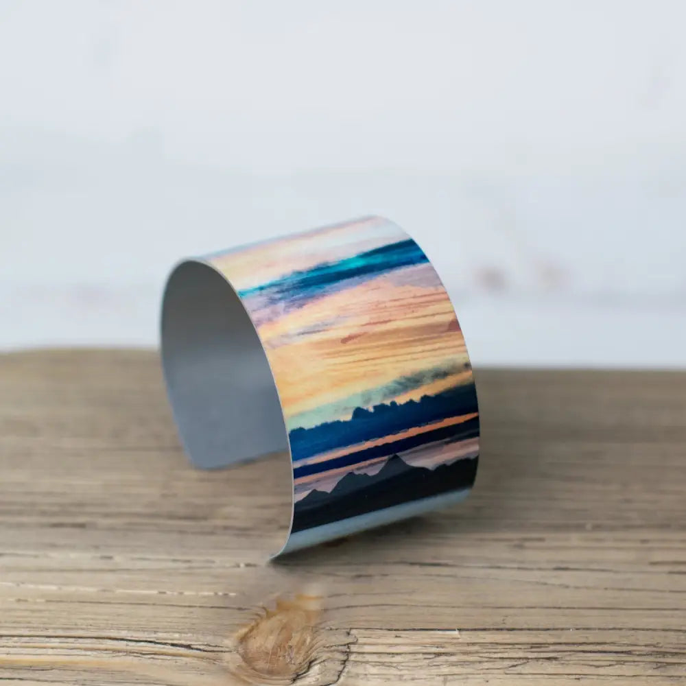 The Western Isles from Totternish Cuff Bangle - Scottish Jewelry