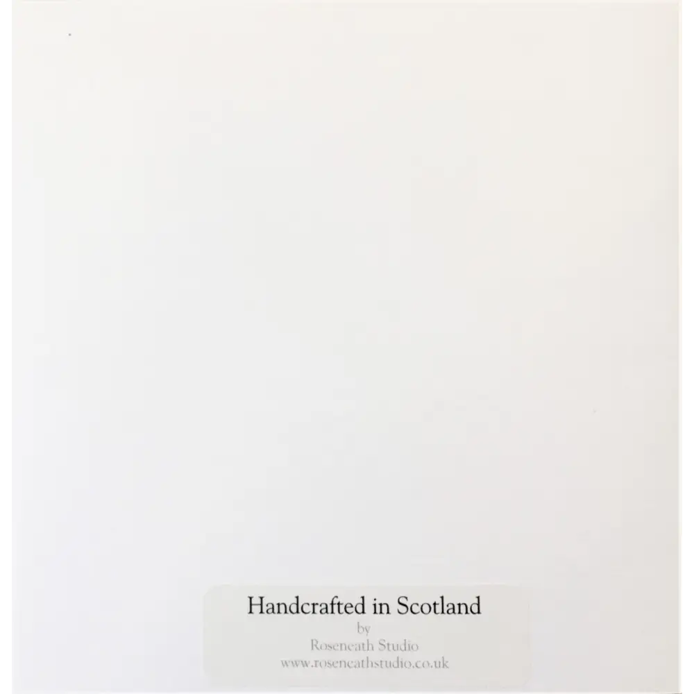 Westie and Scottie on Black Tartan Card - Scottish Art