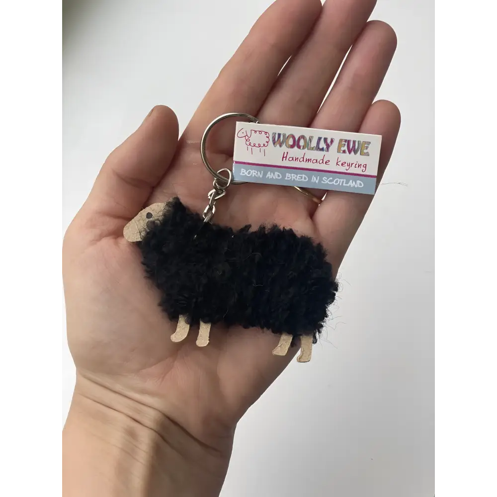 Woolly Ewe Keyrings - Harris - Scottish Home