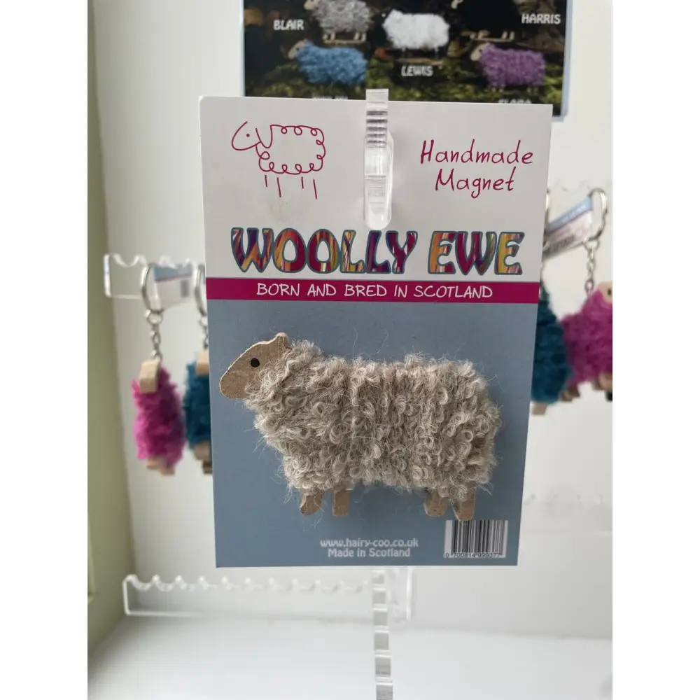 Woolly Ewe Magnet - Blair - Scottish Home