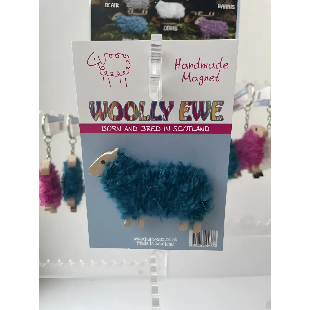 Woolly Ewe Magnet - Finlay - Scottish Home