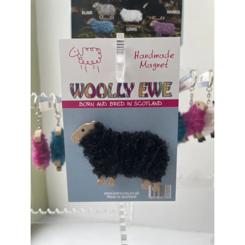 Woolly Ewe Magnet - Harris - Scottish Home