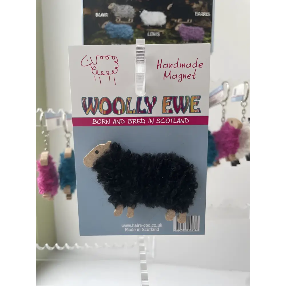 Woolly Ewe Magnet - Harris - Scottish Home