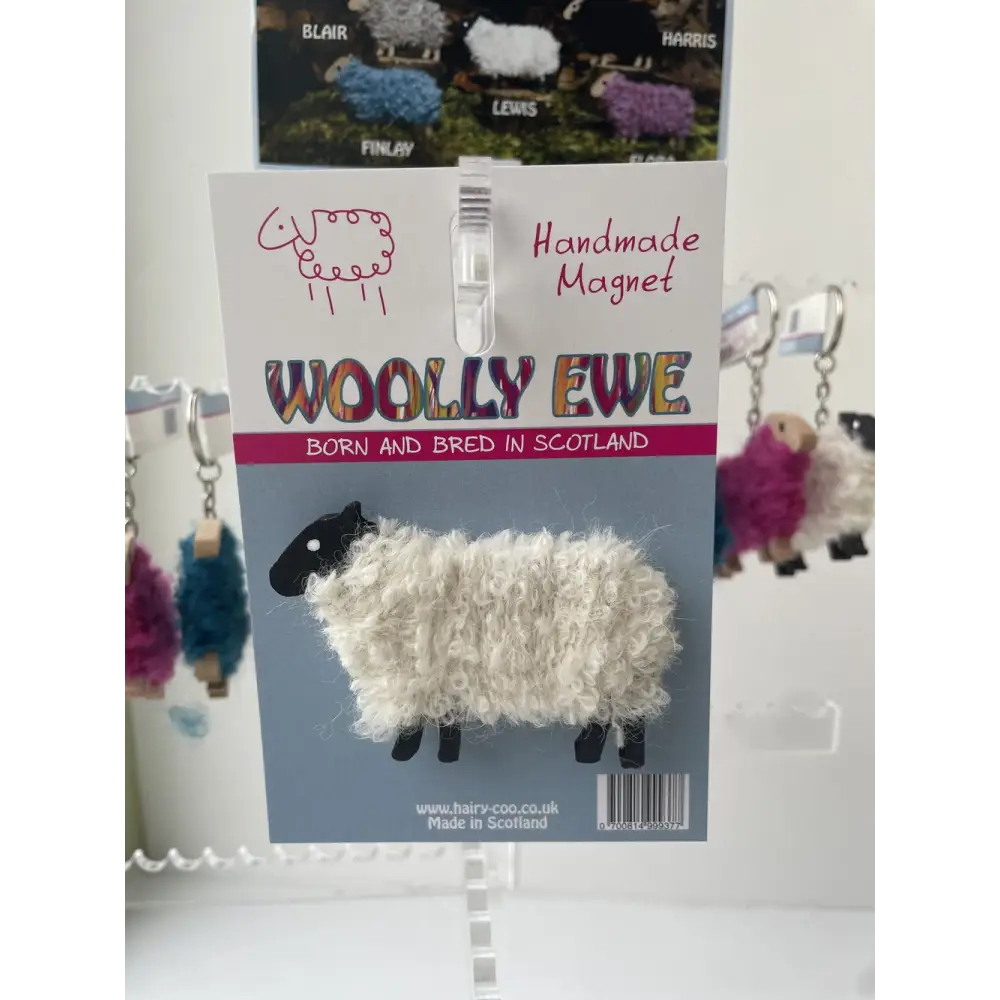 Woolly Ewe Magnet - Lewis - Scottish Home