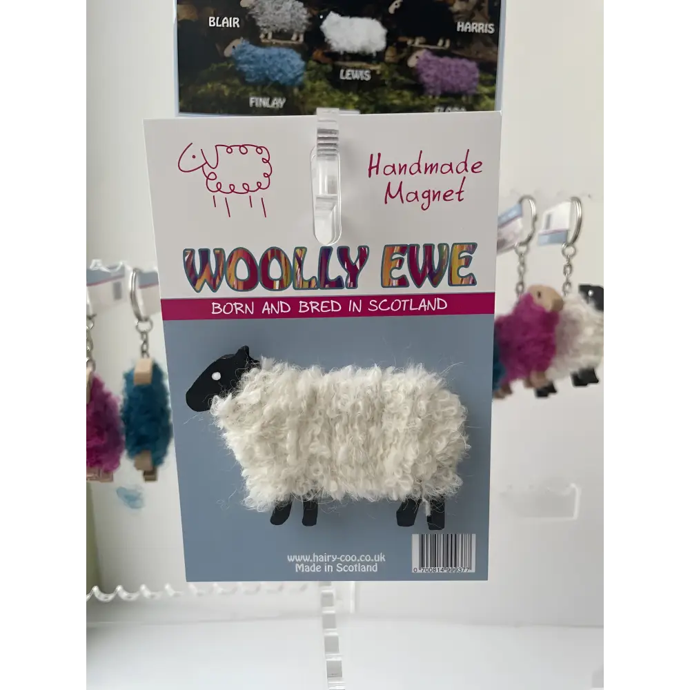 Woolly Ewe Magnet - Lewis - Scottish Home