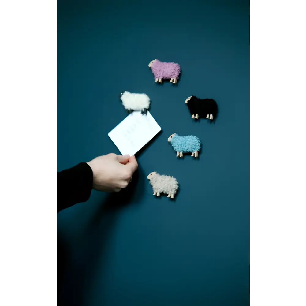 Woolly Ewe Magnet - Scottish Home
