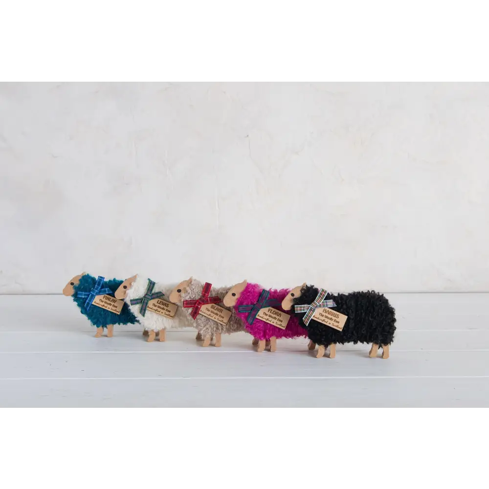 Woolly Ewe Standing Ornaments - Scottish Home