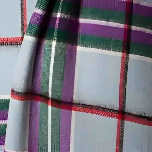 World Peace Tartan Scarf - Cosy Essentials