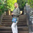 Medium Satchel in Harris Tweed