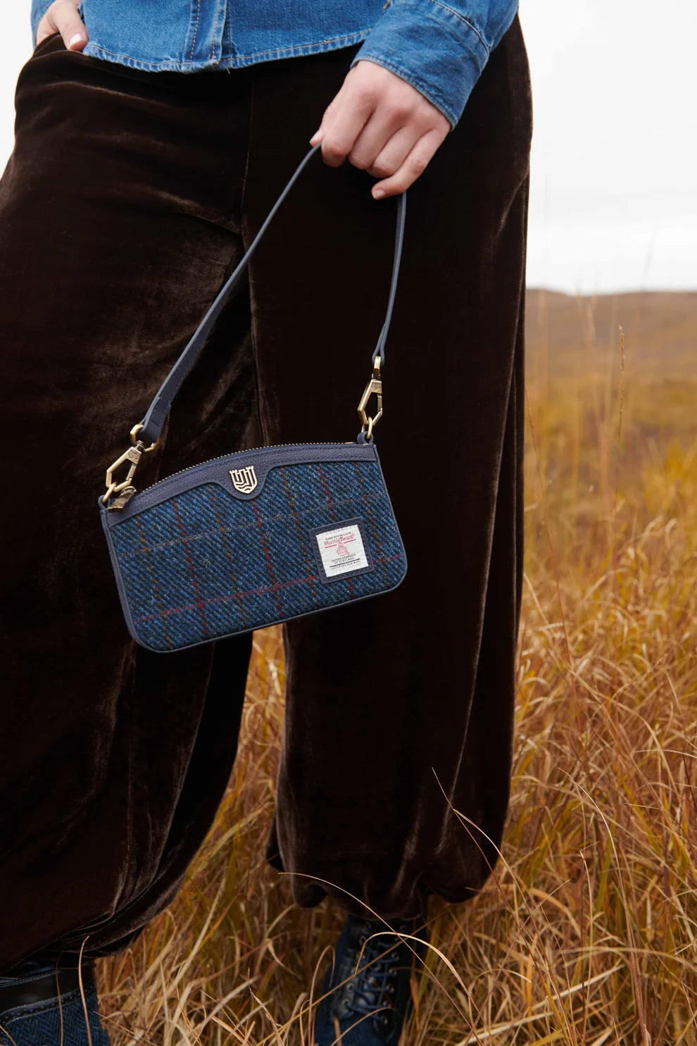 The Ailsa Harris Tweed & Leather Bag