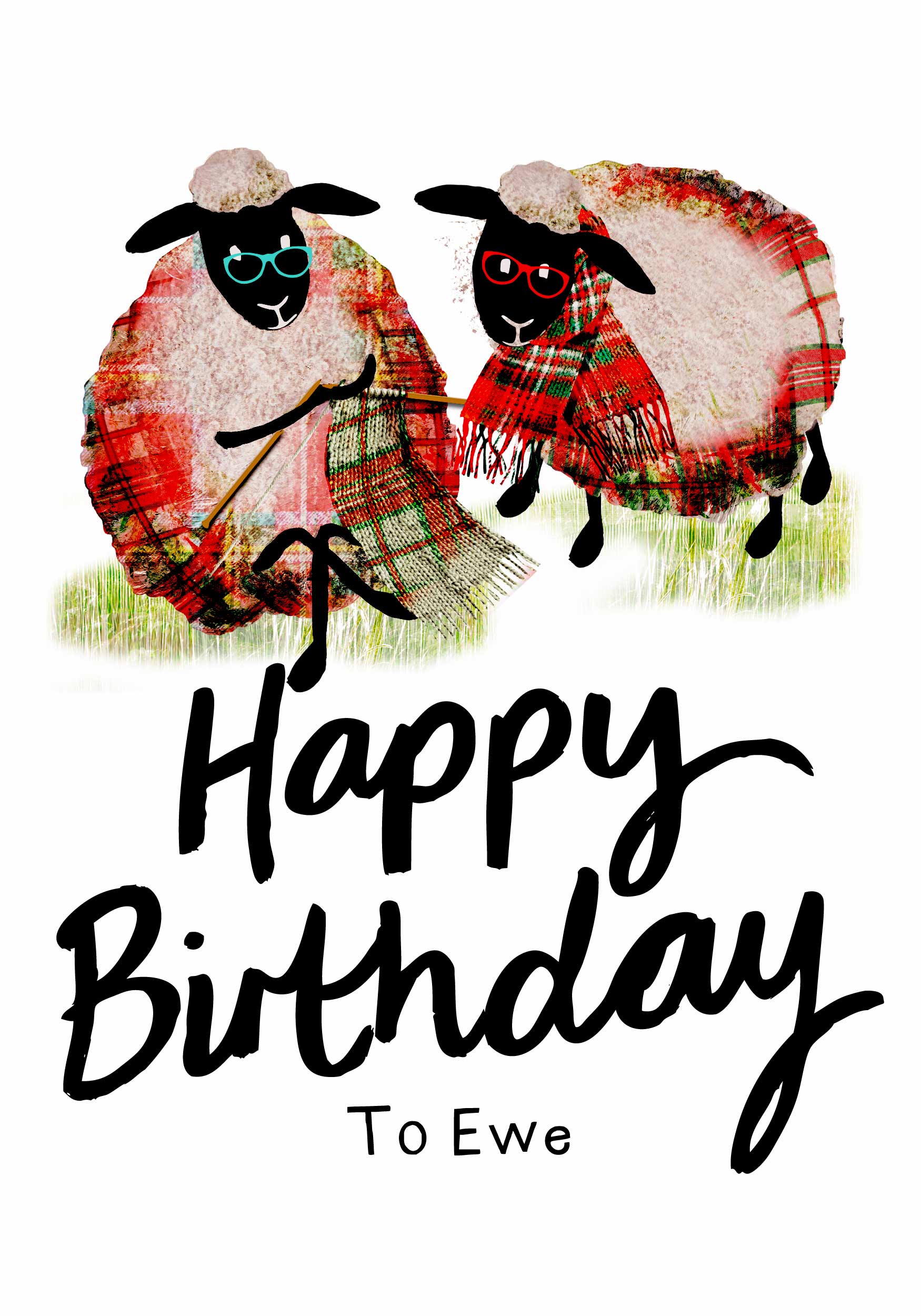Happy Birthday To Ewe Card