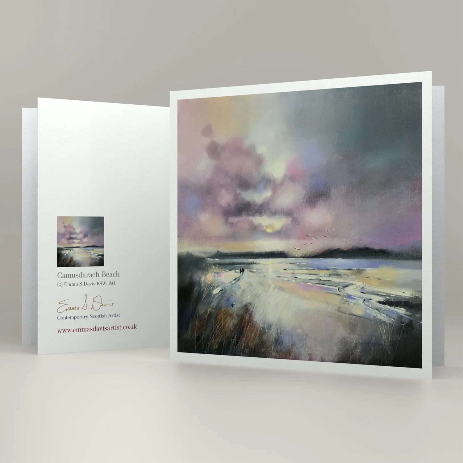 Greeting Card 'Camusdarach Beach'