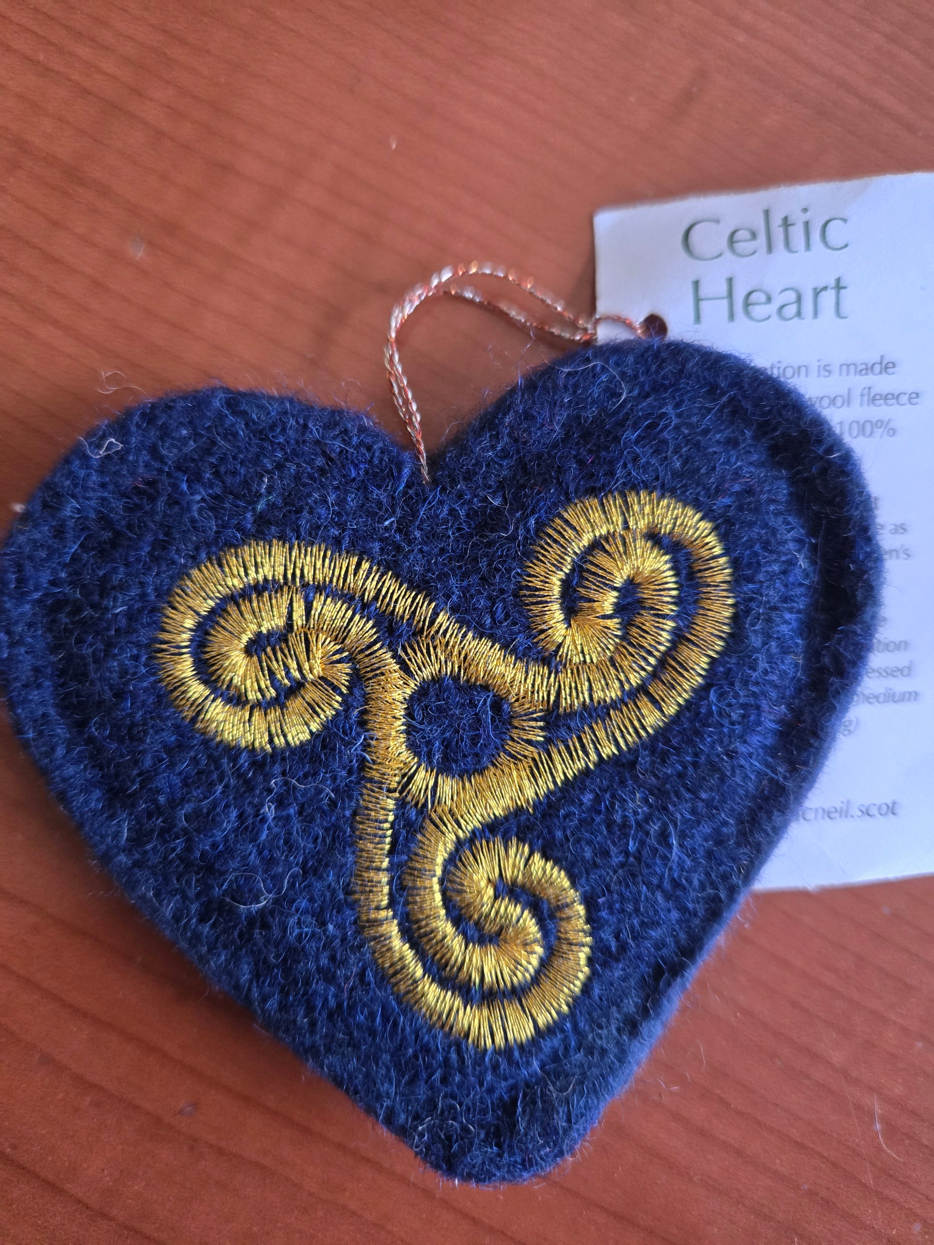 Celtic Heart Decorations