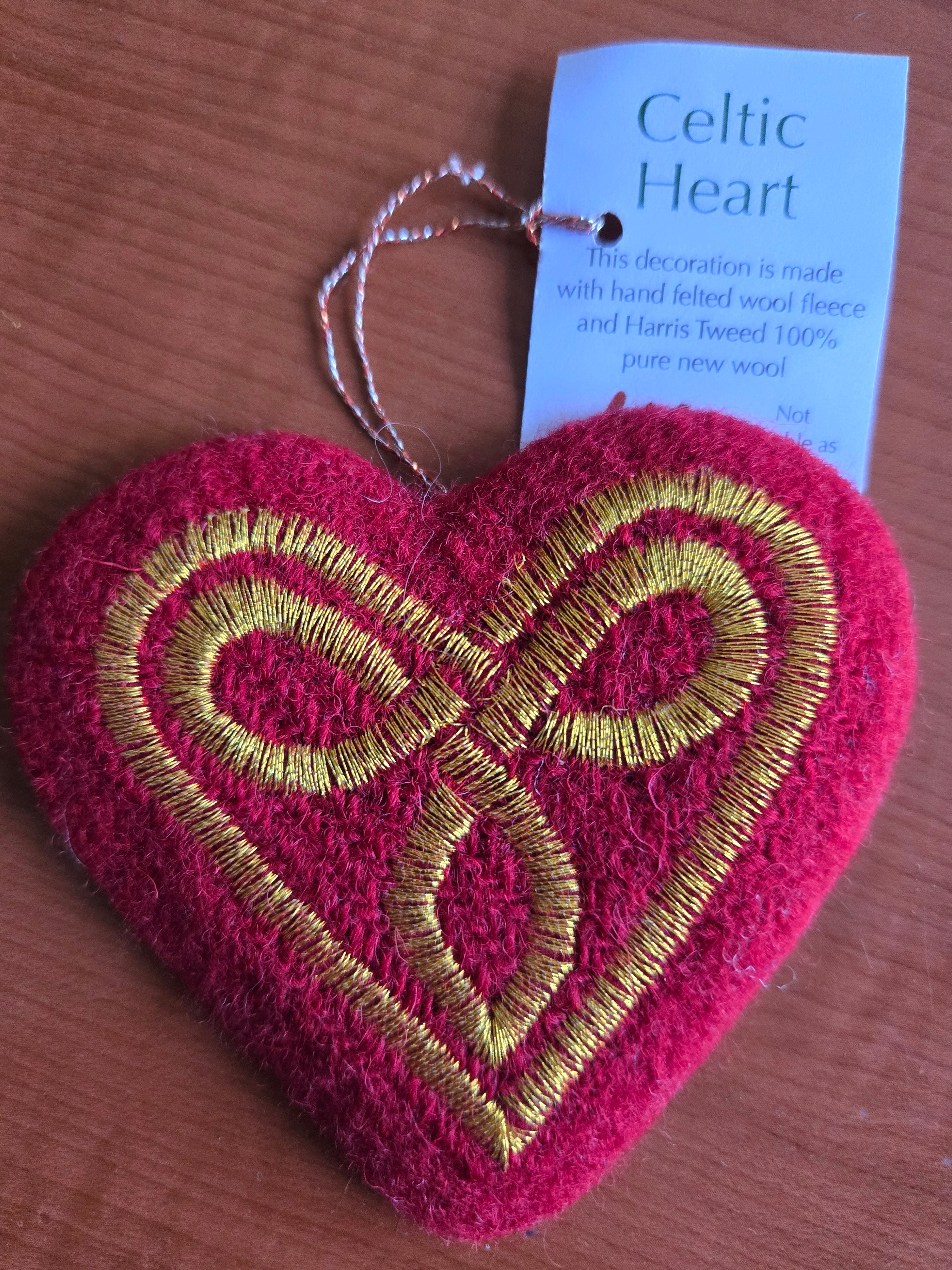 Celtic Heart Decorations